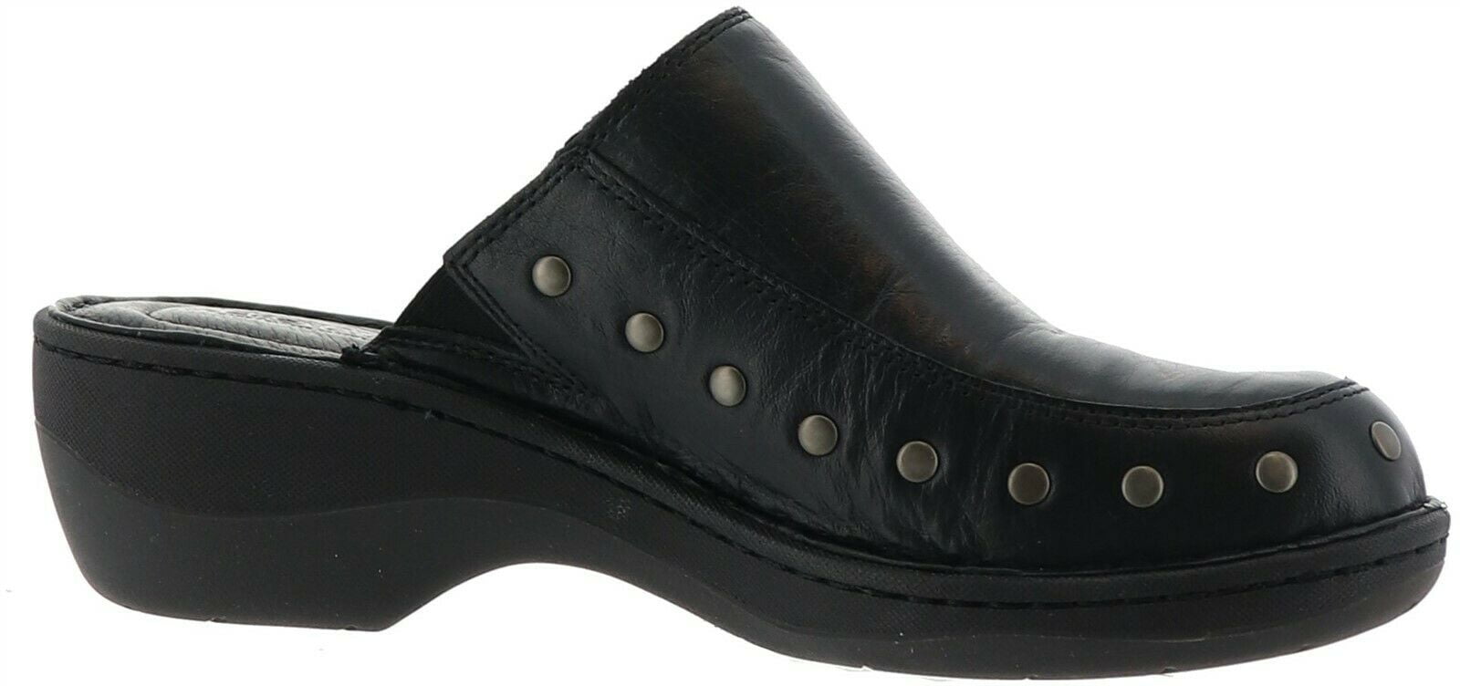 born majesty leather studded clog