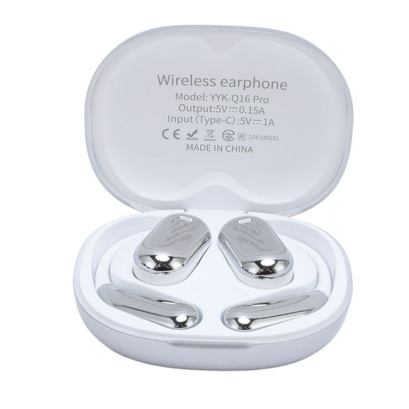 AI Language Translation Earbuds, Multi Language Real Time Translation with Touch Screen AI Smart Translation Open Ear Translator Earphone for Travel Business Learning