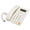 White, variant on BIMZUC Corded Phone Wired Landline Telephone with Big Buttons, Reliable Desktop Wall Mount Wired Telephone for Home Office Hotel Elderly (White, 8.27 x 8.27 x 2.36 inches / 21.0 x 21.0 x 6.0 cm)