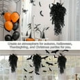 thumbnail image 6 of NSESSHome 2Pcs Black Halloween Leaf Garland,Halloween Artificial Hanging Fall Leave Vines for Front Door,Fall Floral Garlands Halloween Decor, 6 of 6