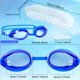 thumbnail image 3 of gafas de natación para niños, gafas de natación antivaho, gafas de buceo, gafas de natación para niños ajustables con tapones para los oídos, funda para gafas para niños y niñas (rosa y azul) ACTIVE Biensenido a ACTIVE, 3 of 5