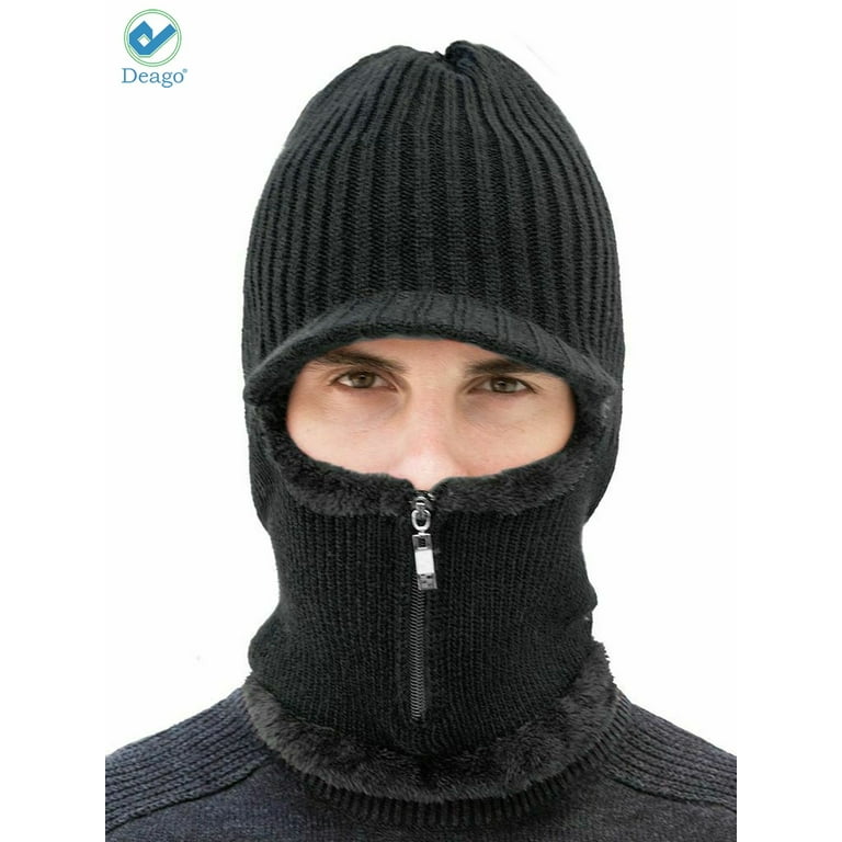 Winter Balaclava 2 Hole Face Ski Mask 10 Colors One Size Hood Beanie Cap  Unisex