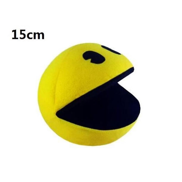 PC 1. Pixels Movie Pacman Muñeco de peluche, Pac Man Pac-man Cara sonriente Juguetes de peluche Q Bert Regalos de Navidad