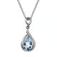 thumbnail image 2 of HomeKingdee Copper Necklace - Gorgeous and Stylish Pendant with Dazzling Diamonds for Women, Ideal for Gifts and Special Occasions, 2 of 5