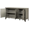 thumbnail image 6 of Sideboard with American Design MDF and Pine Wood Adjustable Shelves for Home Entrance, 6 of 7