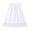 White, variant on Womens Summer Mini Half-Slip Skirts Stretchy Sheer Lace Wrap Fold Over Black Skirt OS