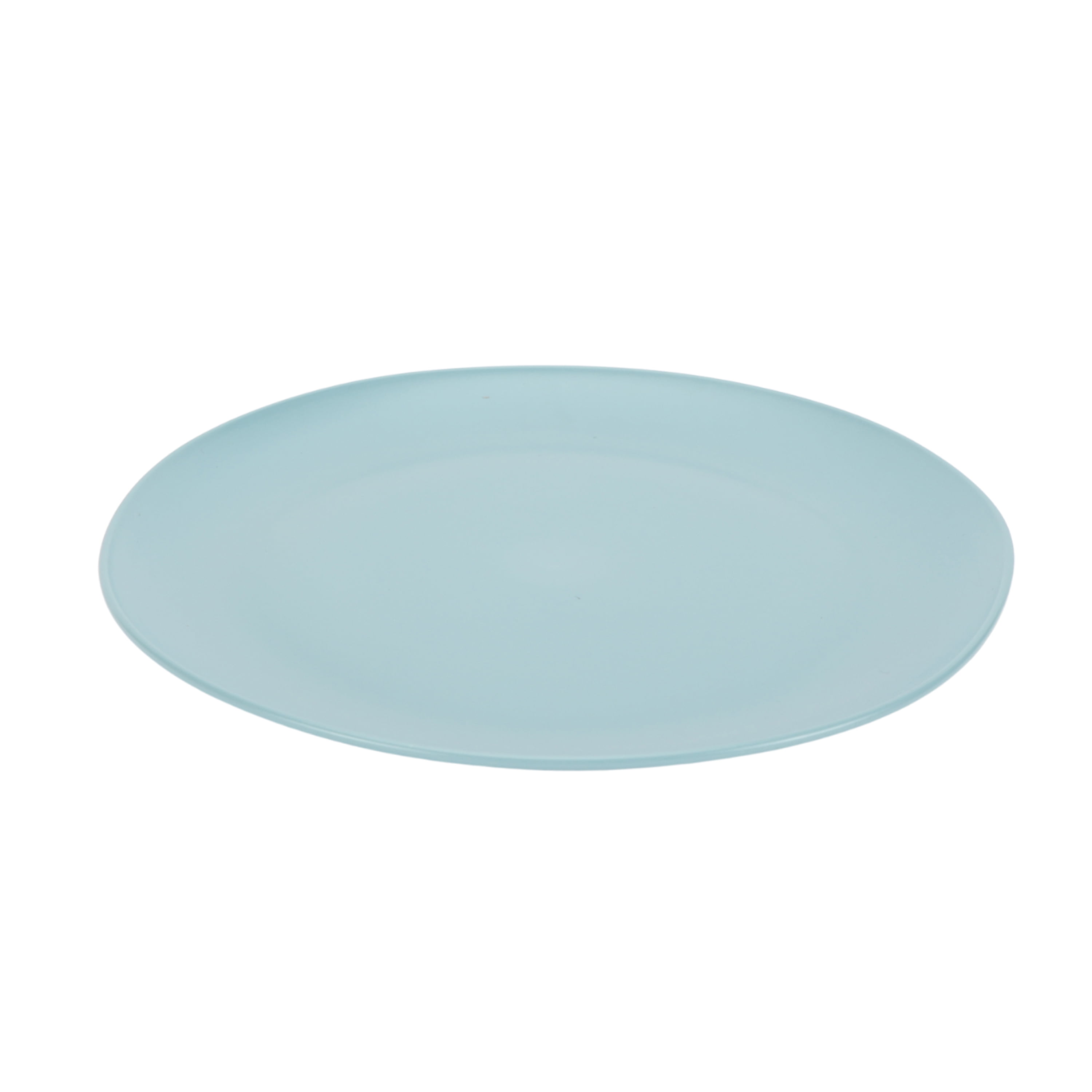 Mainstays Blue 12-Piece Dinnerware Set, Eco-Friendly Recycled Plastic