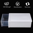 thumbnail image 3 of CIMAXIC 2Pcs Transparent Clothes Storage Clothes Containers Plastic Shoes Organizer,10.63"X7.09"X3.74", 3 of 4