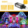 thumbnail image 2 of Luces de cadena navideñas Decute 300 LED, 32 m, impermeables IP55, 2 of 7