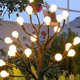 thumbnail image 3 of Lámpara de exterior con forma de árbol duradera de luz solar para jardín doméstico (I), 3 of 7