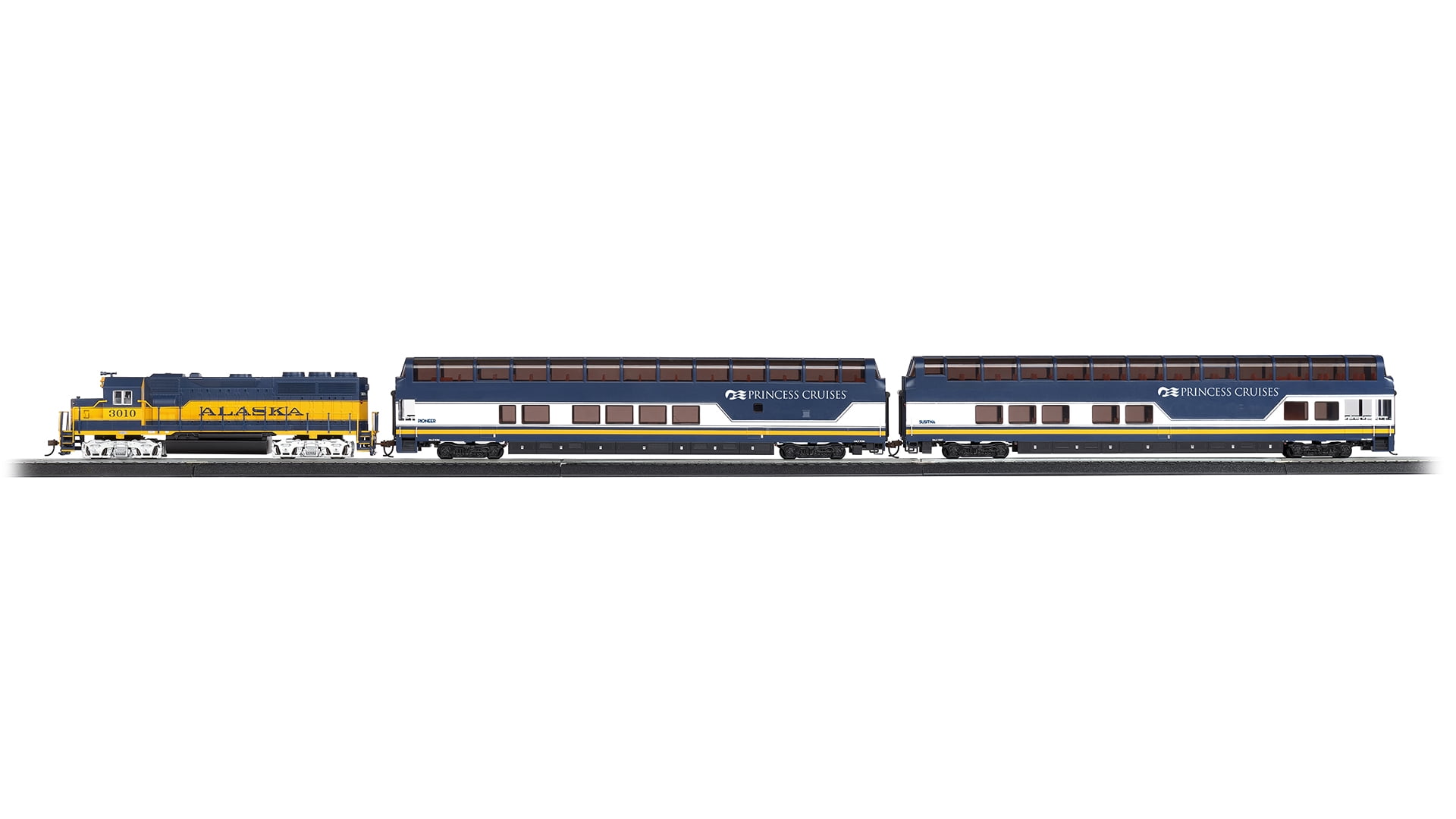 Bachmann Trains - Denali Express Ready To Run Electric Train Set - HO Scale