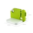 thumbnail image 3 of Tape Bag Sealer with Trimmer Blade: Ideal for Sealing Candy, Bread, and Meat. Easy to Cut and Trim Bags. Durable, Table-Mountable. Fast Sealer for Kitchen (Green), 3 of 8