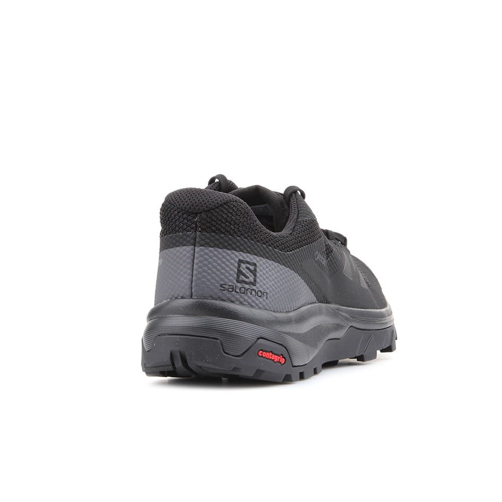 Salomon Outline GTX Hiking Shoes Black/Phantom/Magnet Mens Sz 11