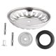 thumbnail image 2 of Colador de fregadero de cocina, moderno tapón de desagüe de acero inoxidable, antiobstrucción, para casa, restaurante, hotel 84 cm, 2 of 9