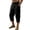 Black, variant on Mens Linen Shorts with Pockets Under Knee Length Stretch Waist Loose Fit Shorts Casual Breathable Lightweight Drawstring Cargo Shorts