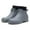 Grey, variant on KANG Boots Women Non Detachable With Cotton Inside Rain Boots Outdoor Rubber Waterproof Shoes Rain Boots Collar Gardening Boots Ultra Lightweight Portable Garden Shoes