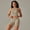 Khaki, variant on Workout Sets for Women 2 Piece Seamless Tank Top Sport Bra High Waist Biker Shorts Yoga Exercise Outfits