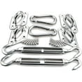 thumbnail image 1 of Shade Sail Fixing Kit - 304 Stainless Steel Hardware Fixing Accessories Kit For Shade Sail, Triangle Shade Cloth, Square, 1 of 5