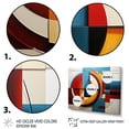 thumbnail image 3 of Designart "Geometric Precision I" Modern Floater Framed Canvas Wall Art, 3 of 7