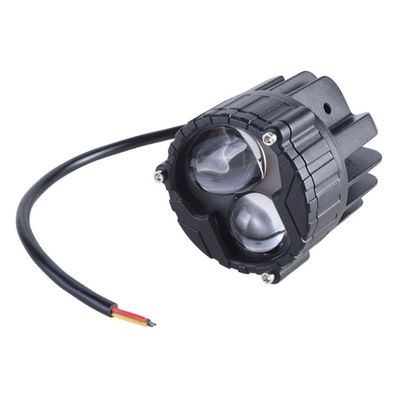 24W Fog Lamp Headlight for Motocross Dirt Pit Bike 6000LM Spotlamp Auxiliary Driving Light