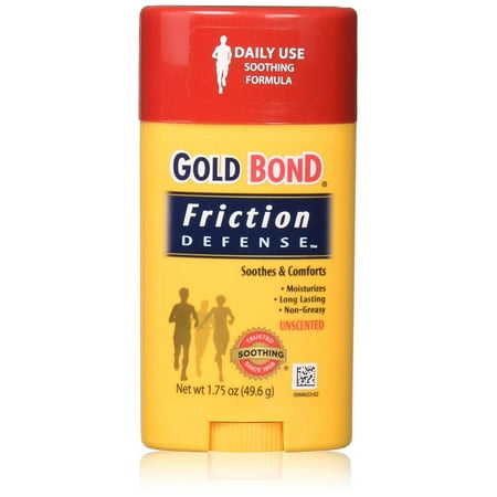 Chafing Defense Anti-Friction Formula, Unscented 1.75 oz (49.6 g)(Pack of 1) Gold