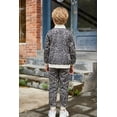 thumbnail image 4 of Arshiner Boy's Active Tracksuits Sets Full Zip Sports Jogging Suits Athletic Running 2 Piece Sweatsuits, 4 of 6