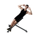 thumbnail image 3 of Goplus Adjustable AB Back Bench Hyperextension Exercise Abdominal Roman Chair, 3 of 11