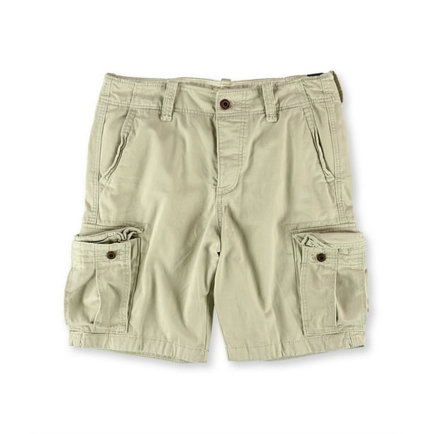Hollister Hombre Classic Casual Cargo Shorts Marron 33 Hollister Carga Bodega Aurrera en linea