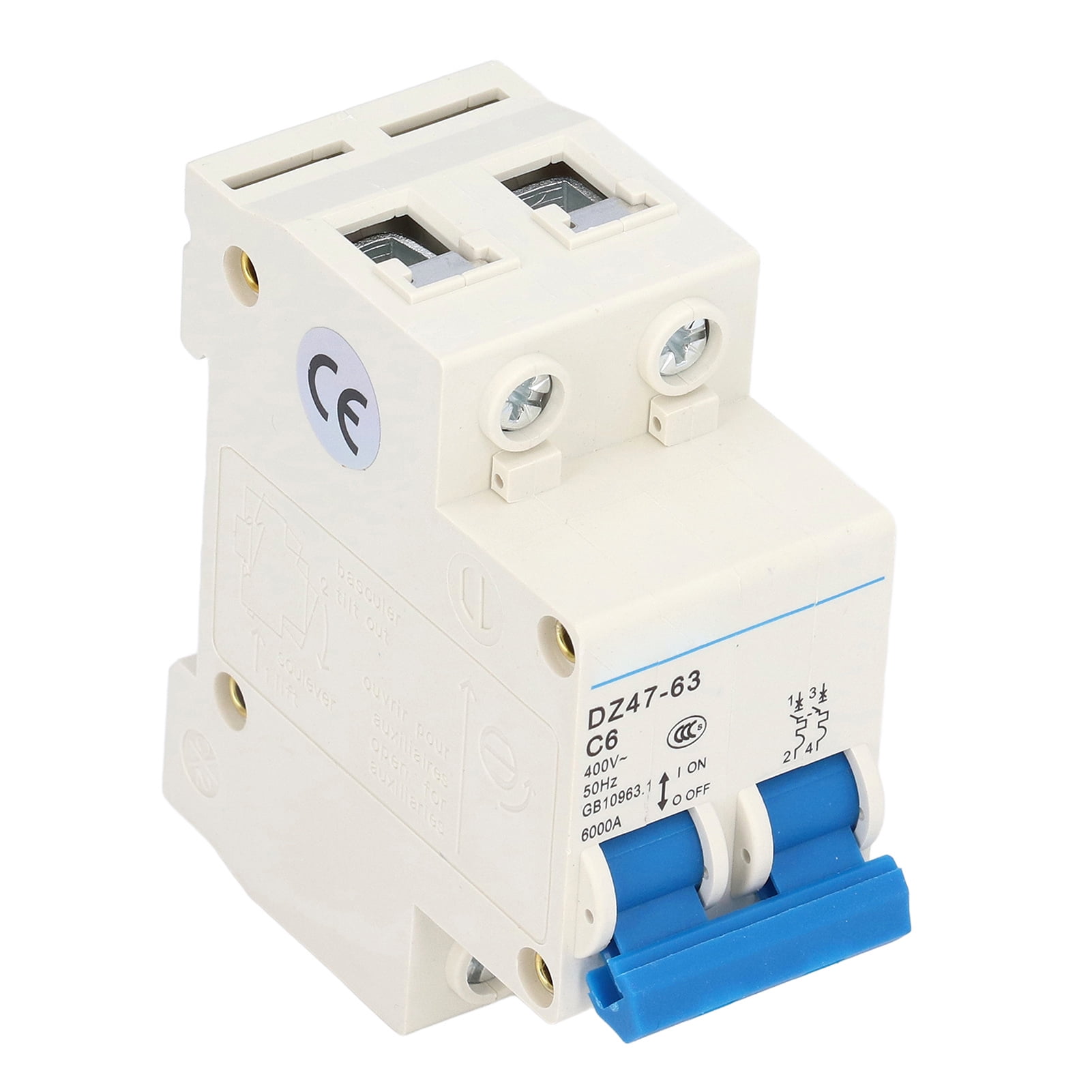 Circuits Breakers, Circuit Breaker DIN Rail Mount For Home