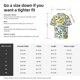 thumbnail image 5 of Fotbe Funny Dinosaurs on Stripes Camisa Estampada de Manga Corta para Hombre, Casual de Verano, Estilo Playero, Sin Arrugas-X-Large, 5 of 5