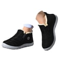 thumbnail image 3 of YLYL Winter Snow Boots for Women Warm Fur Lined Anti-slip Waterproof Comfortable Slip on Outdoor Short Boots, 3 of 7