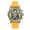 Yellow, variant on Brand Fashion Quartz Wristwatch Waterproof Luminous Sport Military Men Watches Clock Auto Date