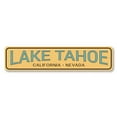 thumbnail image 2 of Lake Tahoe Decorative Novelty Sign, Metal Wall Decor - 4x18 inches, 2 of 4
