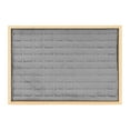 thumbnail image 2 of Stackable Jewelry Tray Organizer 100 Compartments, Bamboo Velvet With Earrings Rings Storage Display, 2 of 8