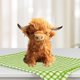 thumbnail image 2 of 20cm Large Highland Cow Cuddly Soft Toy - Plush Scottish Scotland Cow Gift Idea New 26-27s, 2 of 5