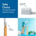 TePe Choice Soft Bristles Toothbrush, Dental Toothbrush with 3 ...