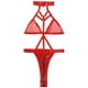 thumbnail image 1 of Lencería sexy de una pieza para mujer Ahueca hacia fuera la tentación Babydoll Ropa interior Ropa de dormir Malla de cuero de imitación Cremallera Ropa interior Fridja  nalpqowj38869, 1 of 5
