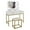 White, variant on Hassch Vanity Desk with Lights and Mirror, Makeup Table with Cushioned Stool, Dressing Table with 2 Drawers and 3 Shelves for Bedroom, Black
