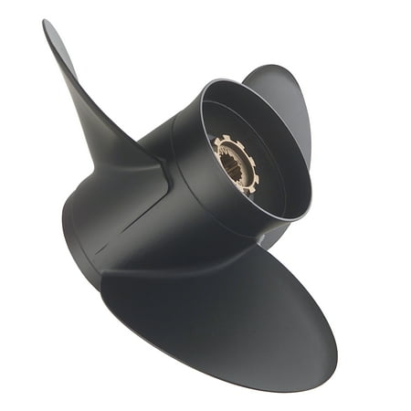 Quicksilver New OEM Black Max Propeller 10x12 Prop 48-73134A45 12 Pitch (Best Prop For Mercury 115 Four Stroke)