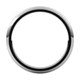 thumbnail image 2 of Platinum Half Round 1.5mm Comfort-fit Wedding Band Ring Size 6.5 Wedding Band for Women and Men, 2 of 2