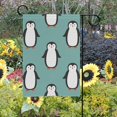 thumbnail image 2 of SKYSONIC Lovely Penguins Double-Sided Printed Garden House Sports Flag-12x18(in)-Polyester Decorative Flags for Courtyard Garden Flowerpot, 2 of 2