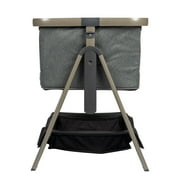 Open Box Monbebe Height-Adjustable Baby Bassinet, Castle Point, Infant