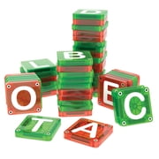 MAGNA-TILES® microMAGS LEARN Letters 56-Piece Magnetic Construction Set