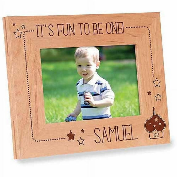 It's Fun To Be One Personalized Wood Frame