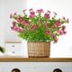 thumbnail image 3 of Flores Artificiales Surtidas con Hojas de Eucalipto y Pensamientos | Decoración para Interiores y Exteriores | Juego de 5 Piezas, 3 of 5