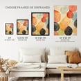 thumbnail image 3 of Bittersweet October Autumnal Leaves Extra Large XL Wall Art Poster Print, 3 of 5