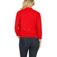 thumbnail image 4 of Women's Casual Lightweight Long Sleeves Open Front Office Wear Bolero Solid Cardigan, 4 of 5