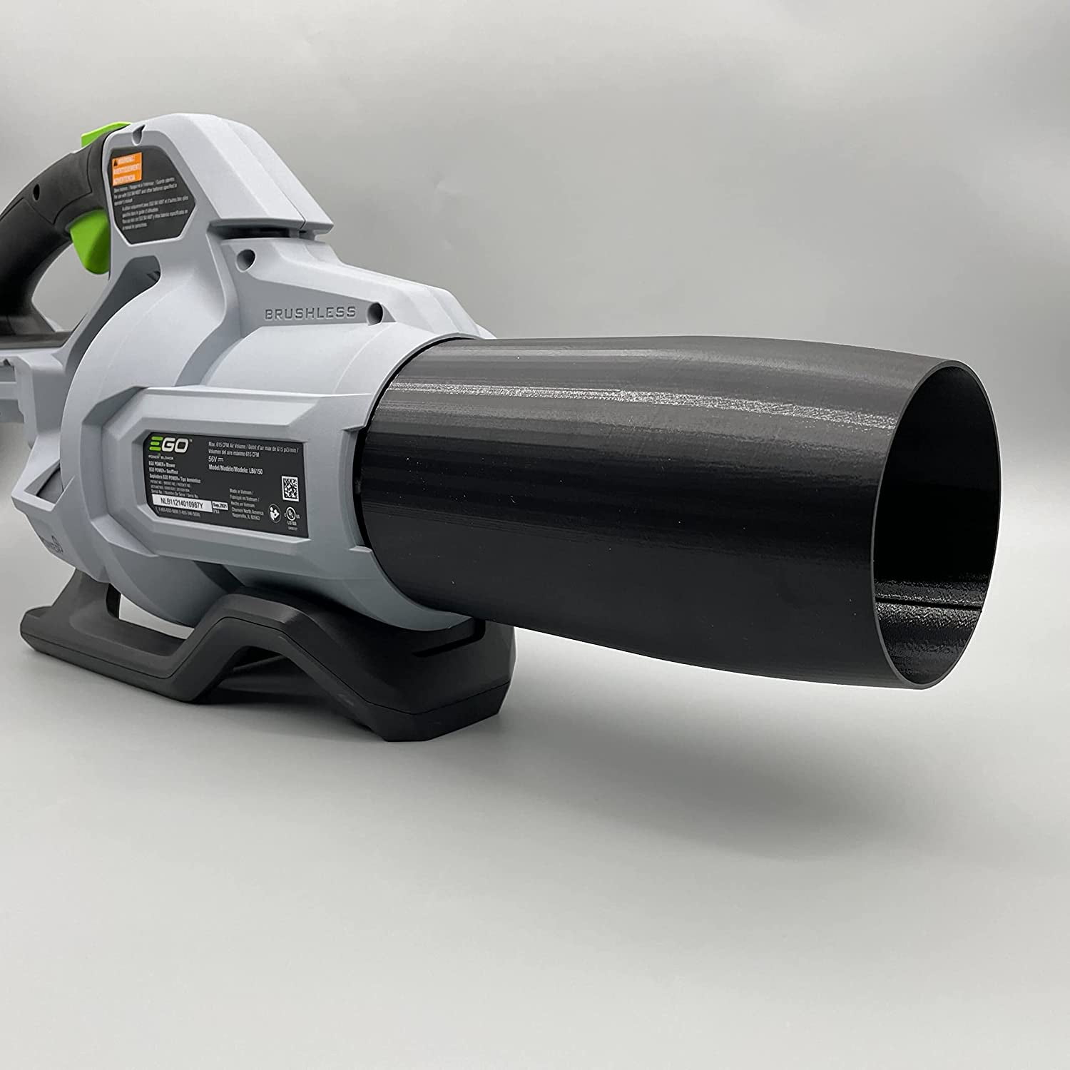 Narrow Tip Stubby Car Drying Nozzle for EGO Leaf Blowers for NEW and OLD Generation (530, 575, 580, 615, 650, & 765)