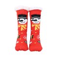 thumbnail image 1 of Qarigey Calcetines cálidos para mujer Beat Winter Chill Colección acogedora Calcetines cálidos de invierno Calcetines Calcetines navideños Medias \ muñeco de nieve con sombrero negro, 1 of 6