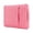 Pink, variant on MonsDirect Laptop Sleeve Case with Handle for 11-12 inch Notebook, Universal Computer Polyester Bag with Accessory Pocket Carrying Case, Shockproof Slim Cover for MacBook, Lenovo, HUAWEI, Purple